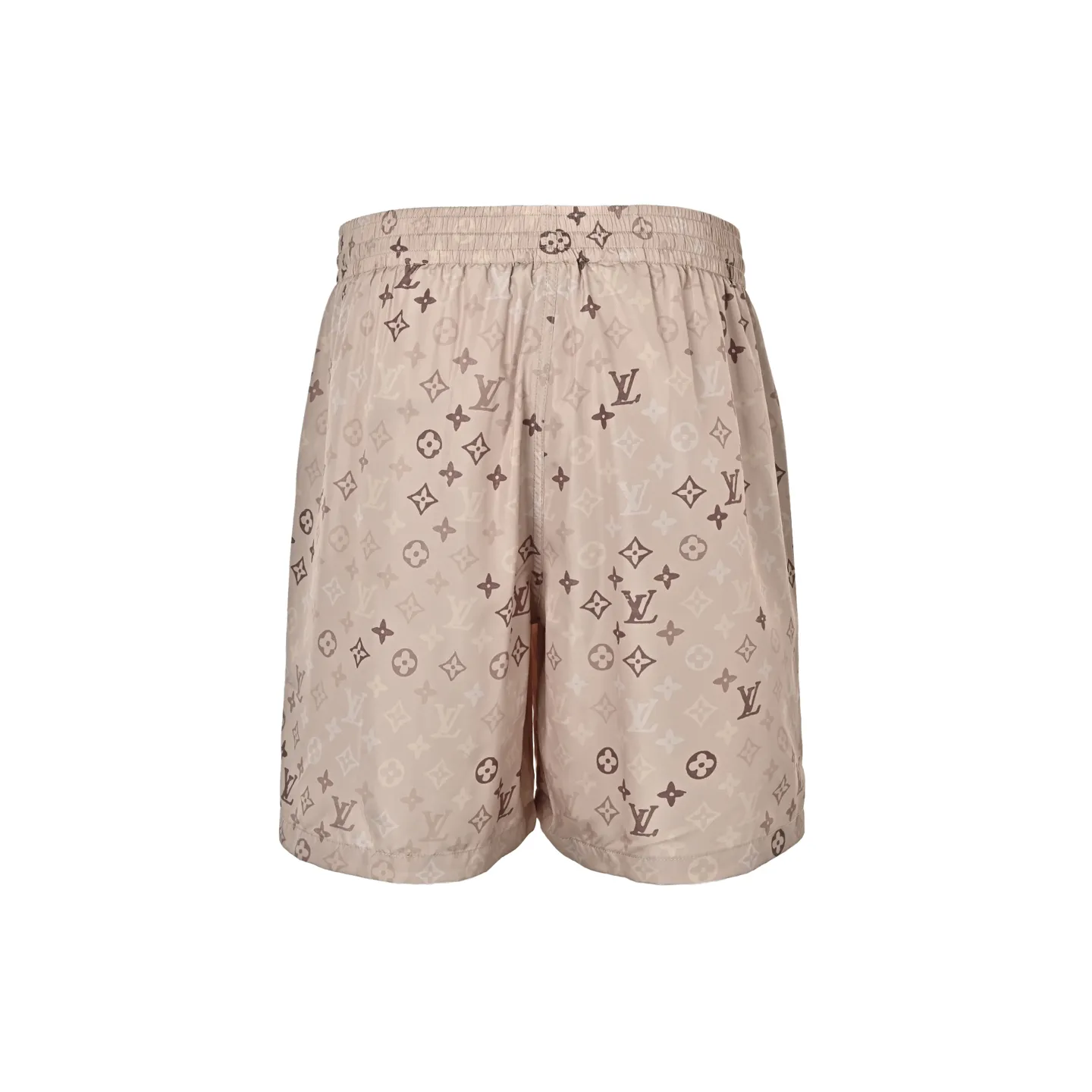 Louis Vuitton/Louis Vuitton presbyopic Khaki all-over printed suit shorts